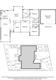  BRIGHTON VIC  FOR SALE  TOWN PLANNING APPROVED FOR 2 TOWNHOUSES! Plans show one townhouse with site area of 298 sqm and floor area 286.4m2 plus basement for 3 cars plus 69.4sqm balconies. Plans for the second townhouse show site area of 310sqm and floors area 295.8m2 plus basement for 3 cars plus 71sqm balconies. This is an exiting opportunity in a sought after street in central Brighton to build an intelligently designed development with great appeal. Currently tenanted for $3,476 pcm on a 6 month lease expiring 17/05/2014.   