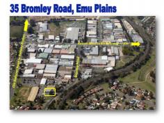 Unit 3/ 35 Bromley Road Emu Plains NSW 2750 139 square metre factory area
 - 37 square metre rear yard area
 - Concrete Block Walls, Metal Roof & Concrete Floors
 - Wall Heights From 4.8 Metres to 5.3 Metres
 - Access Via Container Roller Sized Doors
 - 2 On-Site Car Parking Spaces Allocated to Each Unit
 - Zoning - Industrial IN(1)
 - Situated in established Emu Plains industrial precinct
 - Only 2klm from M4 Motorway On/Off Ramps
 - Ideal factory for the owner/occupier or investor

 
 
 Floor Area: 
 
 139 m² 
 
 
 