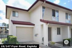  19/147 Fryar Road Eagleby Qld 4207 This comtemporary townhouse is part of a security gated complex. Designed with easy living in mind you will enjoy this low maintenance property. There is an inground pool for you to enjoy and the best part is you do not need to maintain it! 