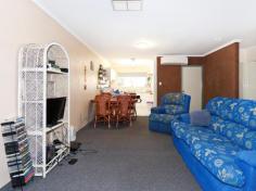 7/25 Lyndavale Dr Larapinta NT 0870 This well presented unit will help you break into the housing market! It is a good size unit in a small complex, single undercover car park at your front door and located back from the main road. Enter the home into the open plan living/dining area which has recently been painted. It features a large bay window which allows in an abundance of natural light. It features a split system air conditioner and carpeted living/dining and tiled kitchen. The kitchen is a very good size for a unit and has been designed with the chef in mind. The oven is centrally located with the sink and cupboards surrounding and only one or two steps away from everything. It has lots of cupboard space, a breakfast bar, and a near new oven. The window looks over the peaceful and private back courtyard. Away from the living/dining area is two large bedrooms both carpeted and both have built in robes. This home is a very comfortable size for a couple or even a couple with a child. The bathroom is neatly presented with a full size shower over bath arrangement. The toilet is completely separate too which is ideal for a young family or housemates sharing. Through the internal laundry you can access the back paved courtyard which is great for entertaining and a garden shed for that extra storage space you might need. 