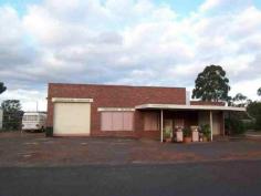  22 Barron St Boyup Brook WA 6244 $250,000 Located in a central position on busy Bridge Street (Kojonup Road) 
This large commercial property could be used in almost any commercial business venture. 
In the past it has been a Service Station with mechanical workshop and 
lube bay, Also it has been a bus depot and picture framing business. 
Also it has been used for a cafe/ gallery business. 
The building comprises of a large central showroom, lube bay with roller
 door, Large L shaped workshop with another roller door and a large 
steel shed outside. 
Large corner block with access from 2 roads, 3 phase power, scheme water
 and gents and ladies toilets and plenty of parking room. 
This property would be very suitable for a mechanic with the possibility
 of fuel sales, a panel beater/spray painter as there is adequate room 
inside for a spray booth. Also it could be a retail shop. 
 
   Read more at http://bridgetown.ljhooker.com.au/39XGM2#Y5g8lzurkJlPTVD5.99 