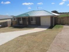  48 Frangipani Drive Kingaroy Qld 4610 $15,000 GOVERNMENT GRANT APPLY. BRAND NEW HOUSE AND LAND PACKAGE 1,102 M2 4 BEDROOM BRICK GARAGE INTERNAL ENTRY TWO WAY BATHROOM ALL BUILT IN ROBES LARGE BATH LARGE ALFRESCO ENTERTAINMENT AREA FULLY FENCED 2.3M HIGH TURFED FRON AND REAR CLOTHESLINE LETTER BOX DRIVEWAY DISHWASHER VERTICAL DRAPES ENERGY SAVER LIGHTING TILES TO ALL WET AREAS VINYL AND CARPET TO BEDROOM AND LOUGE BUILT TO LAST A LIFETIME 6 YEARS BUILDERS WARRANTY. BE EARLY THE 