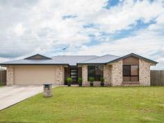  4 L awrie Court Caboolture QLD 4510 Modern & QualityR&W are very proud to introduce to the market this quality built owner occupied home in Goshawk Gardens Estate. The exceptionally built kitchen is the focal point of this home, featuring cupboards built to the ceiling, stylish splash back with light feature, modern stainless steel appliances (dishwasher and Electrolux oven), gas stove top and imitation Caesar stone bench top. Near new home, built just 4.5years ago and well looked after, you won't be disappointed with the quality and presentation.  The property boasts an open plan living/dining/kitchen area with a wall mounted plasma TV and split system airconditioning. This area opens up to the covered outdoor entertainment area through double glass sliding doors.  Additionally, the home features a media/lounge room, complete with surround sound. The master bedroom includes a walk in robe, ensuite bathroom and split system airconditioning. The remaining three bedrooms, separate from the master bedroom all have built in wardrobes and timber venetians. The main bathroom and laundry present with quality cabinetry and a modern flair.  In addition to the impressive inside living, the property features side access, plenty of room for a shed, 5000ltr water tank, great street appeal with a wide entrance, and a shed locker.  This immaculately presented home, with quality fittings and fixtures is a must to see in person. If you're after a modern home and comfortable family living then look no further. 