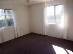  4/27a Payne Street Millbank Qld 4670 PERFECT LOCATION- TENANT IN PLACE Great investment opportunity, close to Sugarland Shopping Centre and Bundaberg Base Hospital. 2 Bedroom unit with carport. Very neat and tidy, nothing to be done ideal for investor or retiree. Approx 3km to Bundaberg CBD, approx 3km to Central Queensland University and approx 17km to Bargara Beach.  Features: * Security Screens * Fully fenced back/side yard * Both bedrooms with built ins  * Ceiling fans * Linen cupboard * Separate toilet  Tenanted at $210.00 pw. Please contact our friendly team today to arrange your private inspection 07 41318070.   Property Snapshot  Property Type: Unit Zoning: Residential A (1810) Land Area: 94 m2 Features: Built-In-Robes Ceiling Fans Close to Transport Combined Kitchen & Dining Fenced Back Yard 
