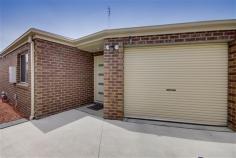  1/104 Robin Avenue Norlane Vic 3214 Price by Negotiation $239,000 - $259,000 Property Information You haven't seen value until you see this one year young unit that has been crafted fastidiously by its owner builder. Designed to maximise space, both bedrooms are double, the bathroom is stylish with a deep boxed in bath and the living space is spacious & full of light. The outside is almost comparable to a standard house backyard with space for kids, pets, toys, gardens and the list goes on. Private and totally separate, complete with central heating and a 6 star energy rating plus a remote, rear & internal accessible garage. Handy to shops, schools, a playground across the road and excellent access to the Ring Road or Highway, this must be your next inspection. Due Diligence checklist are available at www.consumer.vic.gov.au/duediligencechecklist Land Size 	 308 sqm Approx year built 	 2014 Property condition 	 New, Excellent Property Type 	 Unit Garaging / carparking 	 Single lock-up, Auto doors Construction 	 Brick veneer Joinery 	 Aluminium Roof 	 Colour steel Insulation 	 Walls, Ceiling Walls / Interior 	 Gyprock Flooring 	 Carpet and Tiles Heating / Cooling 	 Ducted, Central heating Electrical 	 TV points, TV aerial Property features 	 Safety switch Chattels remaining 	 Blinds, Drapes, Fixed floor coverings, Light fittings, Stove, TV aerial, Curtains Kitchen 	 New, Designer, Modern, Separate cooktop, Separate oven, Rangehood and Finished in Laminate Living area 	 Open plan Main bedroom 	 Double and Built-in-robe Bedroom 2 	 Double and Built-in / wardrobe Entrance 	 Tile Laundry 	 Separate Workshop 	 Combined Aspect 	 West Outdoor living 	 Entertainment area (Uncovered) Fencing 	 Fully fenced Land contour 	 Flat Grounds 	 Backyard access Water heating 	 Gas Water supply 	 Town supply Sewerage 	 Mains Locality 	 Close to shops, Close to schools, Close to transport 