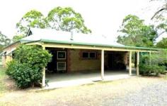  224 Moorabinda Dr Sunshine Acres QLD 4655 Negotiable $410,000 LIFESTYLE 5 ACRES CLOSE TO TOWN Fully fenced solid brick Federation style home built by Stone Mason is completely insulated with ducted air-conditioning, wood stove in lounge, dining and combined kitchen with generous Tasmanian Oak cupboards, pantry and gas stove. Separate laundry with linen & utility storage. Guests bathroom has double shower. Master bedroom has WIR and spacious en-suite with double shower. Massive enclosed rumpus/entertaining area at rear with hardwood flooring, bar and sink, glass Louvres on two sides overlooking cleared rear paddocks with small dam. There are multiple sheds, wood storage, work room, double garage and storage plus additional partially bricked shed suitable for caravan or stable conversion. 2 x 10,000 plus 1 x 5,000gal tanks, grey water system plus Downmus composting septic system. There is ability to extend the existing residence as further supply of bricks on site. Perfect for young or semi retired couple looking for a rural change. DETAILS ID #: 0000266446 Price: Negotiable $410,000 Type: House Bed: 2    Bath: 2    Car: 6     Land Area: 2.05 hectares (approx) 