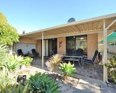  6/90 Kent Street, Rockingham WA 6168 Are you looking for a new home to downsize into, a holiday home or a property investment with a good return? You have a couple of options here in this lovely 3 bedroom villa. There is a history of short term accommodation or a long lease at $450 – $650 per week over the last couple of years. Currently leased to 5 April 2017 at $450 per week. Current Property Manager looks after bookings, cleaning and maintenance so little to do if you want to keep it as is. The home is tastefully furnished throughout, right down to the knives and forks and ready to just move into, as these items can be negotiated with the sale price if you want to keep them. Being located at the end of the small well cared for complex you have the advantage of a large wrap around courtyard including garden shed. The complex has additional parking bays for residents only and has a private side pathway leading to the beach. The villa sits directly behind a beachfront house so very close to the crystal blue waters of Cockburn Sound, walking distance to the café strip, shops and public transport Features Include:- New electric hot water system Ceiling fans  living and brm1 Split system reverse cycle AC  living Security screens on all doors and windows Fully furnished Electric upright stove Pantry Built in robe  Brm 1 Garden Shed   