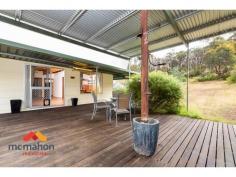  79 Dreyer Road West Toodyay WA 6566 $269,950 This is an ideal spot for some time out from the busy city life. The 5 acre block (1.99 hectare) is away from the main road and neighbours, surrounded by nature with a state forest on one side. The property is two bedroom, has a large 20m x 6m patio and a pool overlooking the forest. It also includes an extra high carport/workshop ideal for caravan/boat etc.  Key features include: • 	 Open plan kitchen/dining/living with ceiling fans, wood fire heater and air conditioning unit • 	 Kitchen with skylight and gas cooktop  • 	 Two good sized bedrooms - one with an air conditioning unit • 	 Large water tank connected to the house • 	 20m x 6m verandah with small pool overlooking the bush and hills • 	 6m x 3m pool shed • 	 9.2m x 4.8m workshop/carport of extra height with rainwater tank • 	 Quiet location  Toodyay is located just 86km north east of the Perth CBD. It is perfectly positioned for those who like to explore. Some of the best attractions in WA are nearby including the Avon Valley, exceptional wineries and of course, the wildflowers. 