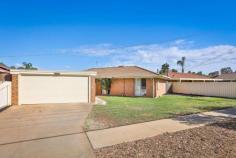  461 Walnut Avenue  Mildura VIC 3500 $240,000 - $264,000 Neat and tidy with room to move and play, this brick veneer home will impress a range of buyers. Whether you're a first home buyer, an investor or a young family in need or a spacious yard, this home is a must-see. Inside, there are three bedrooms, all with built-in robes and ceiling fans, plus one bathroom. The kitchen is well-equipped with plenty of storage space and there is a family meals area and a large living room. Outside, the 763sqm block provides a spacious backyard the whole family can enjoy. A large grassed area and a covered entertaining area where you can relax while you watch the kids play in the fully-fenced yard and entertain family & friends alike all year round. Extra features abound and include a garden shed for extra storage, plus a double carport with an automatic door. Evaporative cooling will keep you comfortable year-round and there is also a split system air-conditioner for heating and cooling. Photo ID required at all open for inspections. FEATURES: Air Conditioning Built-In Wardrobes Close To Schools Close To Shops Close To Transport Cubby Garden. 