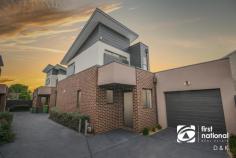  3/31 Vine Street Braybrook VIC 3019 $595,000 - $615,000 Be captivated by the quality and elegance of this contemporary two-level home nestled in this boutique complex of only 6 properties. Perfectly designed to maximise the space, this home offers an open plan living with great size kitchen adjoining dining and living which opens onto absolute low maintenance outdoor area enriched with beautiful exposed solid brick wall giving you a full privacy. Kitchen incorporates quality appliances, bosch dishwasher & 900mm gas cook top, stone benches and offers plenty of storage. The upper level offers 2 bedrooms with built in robes, study area and great size central bathroom. An extensive list of inclusions, just to mention a few; gas ducted heating, 3 split system A/C, Bamboo timber flooring, additional powder room downstairs, alarm and single garage with remote control. Close to both Ashley Street and new Braybrook shopping centres on Ballarat Rd, also within walking distance to public transport. Perfect for an astute buyer searching for a stunning quality home. 