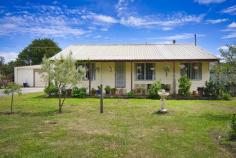  34 Jaicomellis Lane Ballan VIC 3342 $999,000 This delightful hardy plank home is neat and tidy and sits on 40 acres of succulent grazing pasture - 3 good sized bedrooms 2 with BIR - Master bedroom has ceiling fan and split system heating/cooling - Newly refurbished kitchen with dishwasher, electric oven and gas cook top - Cosy lounge with Arrow wood burner - Light filled dining area with hardwood flooring - Functional bathroom with bath and shower This property boasts numerous shedding, one being 120ft x 35ft - 2 bay garage with concrete floor and power - Traditional redbrick wood oven - Assorted mature fruit trees - Solar panels on garage roof - The property is on bottled gas and has a water tank of 10,000 which services the house - Stock bore 135 feet deep pumping 120 gallons per hour - Drink water bore 240 feet deep pumping 1,000 litres per hour This wonderful property is a treasure and inspection is a must. 