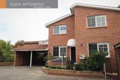  4/3-5 Railway Pde Mittagong NSW 2575 $598,000 THIS RECENTLY REFURBISHED AND BEAUTIFULLY PRESENTED TOWNHOUSE HAS THE ADDED APPEAL OF A NORTH FACING DECK AND COURTYARD IT IS POSITIONED IN A SMALL, WELL MAINTAINED COMPLEX OF ONLY SIX * 2 double bedrooms * Bedroom 1 with split-system air conditioning * Built-in robes * Bathroom with shower, bath, tastic lights and w.c. * Entrance from front porch * Living room with large built-in bookcase/cabinet and split-system air conditioning * Dining adjacent to kitchen with window seat and sliding doors to sunny, outside entertaining area * Stylish kitchen with 'lab' sink, electric cooker, dishwasher and stone benchtops * Laundry with w.c. and door to outside * North facing courtyard and timber deck with a retractable awning * Plantation shutters throughout * Storage shed * Carport… 