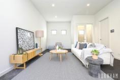  17/41 Thomson Street Maidstone VIC 3012 $775,000 - $825,000 The Thomson Residences’ is Maidstone’s brand new boutique development which focuses on quality contemporary living, all in a central location. No. 17 is proudly positioned at the front of the block with its own garden and is a beautifully built 4 bedroom home situated in one of Maidstone’s sought after pockets. This home boasts an enviable floor plan, contemporary finishes and two living spaces delivering the ultimate lifestyle. Timber flooring greets you upon entry and seamlessly guides you through the light filled, open plan living area with 3m high ceilings. The chefs kitchen has plenty of storage with mirror splash backs that compliment the stainless steel appliances which are wrapped in Caesar stone. The modern kitchen makes entertaining easy with an over sized island bench stretching the full length of the kitchen. This functional home showcases two generous master bedrooms each with their own private ensuites. The other two bedrooms are spoilt by a large central bathroom and separate toilet. The upper level is focused around the 2nd large living area. An additional study facilitates working from home and the multiple balconies and open space provides great indoor/outdoor living. Become part of this exciting community, securely located on a tranquil street only 8km from the CBD. Walk to public transport, cafes, parks and schools. With Highpoint, Vic Uni and Western Hospital only minutes away. Additional features include- -3m high ceilings on both levels -split system cooling & heating in all bedrooms and the living area -mirrored built in robes in all bedrooms -ample storage options throughout -large front garden -secure car parking with direct internal access -multiple private balconies -minimal maintenance -privacy.. 
