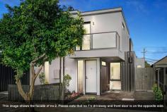  1/29D Newcastle Street Yarraville VIC 3013 $1,050,000 to $1,150,000 A newly built, sleek three bedroom home situated a stone’s throw from Yarraville Village. This architecturally designed home boasts a practical floor plan, high end inclusions and a large open plan living space, delivering the ultimate lifestyle. Beautiful timber floors greet you upon entry and seamlessly guide you past the downstairs double bedroom equipped with bathroom and continues down a central corridor to the light-filled, open plan living area. The grand, contemporary kitchen has endless cabinetry and subway tiles crown the stainless steel, 900mm appliances that are wrapped in Caesar stone. The gourmet kitchen makes entertaining easy with endless bench space for preparing and an island ideal for serving. Double stacker, glass doors seamlessly continuing the entertaining space out to the private back yard. This functional home showcases another 2 large bedrooms on the upper level with the Master enjoying a walk in robe,spacious ensuite and north-facing balcony. The third bedroom is serviced by a central bathroom showcasing floor-to-ceiling tiles, frameless shower screen, black tapware and stone tops. A dedicated upstairs retreat can easily be used as a second living area and also facilitate a functional work space. This central address allows you to walk to school and parks and is only 500m to all the Villages extensive dining, cafes, bars, Sun Theatre and great shopping. Yarraville train station, Francis St buses, bike paths and 9km to Melbourne’s CBD puts you in a perfect location. Set yourself up for the future in this flexible, low-maintenance home. Additional features include- -floating staircase -separate laundry -double kitchen sink -canopy rangehood -SS dishwasher -matt black tapware and hardware throughout -concealed cistern toilets -ample storage options -plush carpet on the upper level -off street parking -low maintenance gardens -split system heating and cooling throughout.. 