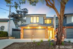 1/16 Hancock St, Spence ACT 2615 Like the idea of an as-new, quality-built home with a thoughtful design positioned on a quiet, loop street? Then don't miss the opportunity to inspect 1/16 Hancock Street Spence. THE HOME Entering via the warm and welcoming entry/gallery you're immediately impressed by the double height ceiling & feature pendant. It quickly becomes apparent that this is an impressive home. Designed with modern tastes in mind, the tiled open living space is positioned perfectly between the kitchen and the covered outdoor entertaining area accessed via twin sliding doors. Ready for lazy weekends and alfresco meals, it features gas/power points and a Japanese inspired rock garden. The luxuriously appointed kitchen features soft closing cabinets/drawers, stone bench tops, walk-in pantry, large breakfast bar plus Fisher & Paykel appliances including a five zone 900mm induction cooktop. Set on the ground floor, the master suite is spacious and benefits from a sleek ensuite bathroom with an extra-large shower, a walk-in robe plus additional under stair storage. Upstairs, the three additional bedrooms feature mirror built-in robes. On this level there's also an ideal study nook overlooking the park and the stunning main bathroom with stone topped vanity, full sized bath and a separate toilet. Double glazed windows and ducted air conditioning make this a comfortable home in all seasons. The garden is low maintenance, fully landscaped, irrigated and features sandstone retaining walls and a level lawn. The double garage features a sealed floor, power opening door, internal access & direct access to the garden. THE LOCATION Positioned opposite Hancock Street Playground on the high side of a quiet, loop street, this truly is a location that ticks all the boxes. You'll quickly discover the path across the park that leads up to Mount Rogers Nature Reserve, a lovely spot to take in the views over the Belconnen CBD and the Brindabellas on your evening stroll. The local primary school and childcare centre is just 550m away and the popular Evatt Shops including an IGA Supermarket is 1.9km from your doorstep. Copland College Secondary School is a short 1.9km drive and if you work in the Belconnen CBD, you could ride to work in just 20 minutes (5.9km). PROPERTY FEATURES Feature packed, quality-built home opposite park Wide entryway/gallery with feature pendant light Spacious open plan living Designer kitchen - soft closing cabinets, 20mm stone tops & walk-in pantry Quality Fisher & Paykel appliances incl. 5 zone 900mm induction cooktop Large main bedroom with walk in robe & sleek ensuite 3 additional bedrooms with mirror robes Study nook with views over park Inset mirror cabinets & stone top vanities to ensuite & bathroom 3rd toilet with hand basin on ground level Double glazed windows Toshiba ducted air-conditioning Private fully fenced yard with Colorbond fencing Fully landscaped with irrigation & sandstone retaining walls Covered alfresco with gas/power points & Japanese inspired garden Double garage with access to yard 550m to primary school & day care centre Walk to Mount Rogers Nature Reserve - views over Belconnen CBD & Brindabellas Living: 163.9 Garage 35.9 Porch 3.3 Alfresco 15.3 Total 218.4 (All approx. m2) Built 2019 