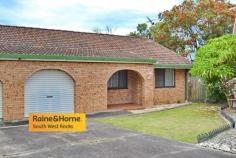  2/26 SIMPSON STREET SOUTH WEST ROCKS NSW 2431 $295,000 They say 'Don't judge a book by it's cover' well don't judge this unit by the exterior photo. This unit is located at the end of a long driveway and is tucked away to give plenty of privacy. Two bedroom design, brick and tile construction, spacious open living plan with air-conditioning, both bedrooms enjoy built-in robes while the kitchen and laundry both have plenty of cupboard space. Lockup garage, fully enclosed courtyard. This property would make an excellent investment or would be suitable for an owner occupier. 