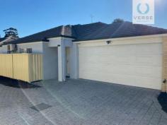  1B Warwick Street St James WA 6102  $579,000 Presented in "as new" condition, this 4 year old generously proportioned (Ventura built) family sized, middle (of 3) home is secure and private while at once located in the heart of high growth, ever popular St James. 1B Warwick, is not 100m to the suburb's favourite park, all major bus routes, walking distance to two local shopping villages and only minutes drive to x3 Major Shopping centres (Bentley Plaza, Carousel and Waterford) with Curtin Uni + Technology Park 'round the corner'. Situated in one of the best locations in Perth, be sure to Include '1b Warwick street' if you're looking for great location, contemporary fixtures, fitings and finishes in a ready to move in to Modern home. "1B" is Ideal as a high Spec', near new (2014) built, 1st or 2nd Home, downsizer or high yield (low to no vacancy) investment. 