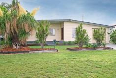  154 Kroombit Street Biloela QLD 4715 $255,000 Aside from an inviting front façade, this home is move in ready with nothing to do. The open plan living area is airconditioned to take the edge off our hot summers and also has a wood heater to keep you cozy in winter. Bench and cupboard space are both plentiful in the kitchen, with a breakfast bar completing the classic, functional design. Ideally located to overlook the living and dining area which ensures you are never far away from the family. The sparkling, polished hardwood floors offer a seamless flow throughout the home. Four airconditioned bedrooms all with ceiling fans and robes. Large family bathroom with separate shower. Adjacent to the kitchen is a multi-purpose space. This would make the ideal home office, kids room or sunroom to enjoy a coffee as you over look the manicured back yard. If ever there was a yard with children in mind, this would be it. Fully enclosed with 6ft privacy fencing, there is more than enough space for all your family activities. A full length, undercover entertainment area is the perfect venue for all those special occasions. The secure garage offers drive through access to the back yard as well as parking for up to two vehicles. This very appealing property has much to offer and at an affordable price, you really can't go wrong. Private inspection available upon request. 