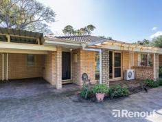  3/29 Stratford St East Fremantle WA 6158 Ideally located riverside of Canning Highway in one of East Fremantle's most popular streets, this desirable two bedroom villa home is set in a small group of just four and is the perfect entry point into this desirable suburb. This appealing villa has its own north facing courtyard and garden area and is excellent buying for owner occupiers or investors alike. The property is beautifully located adjacent to a secluded and beautifully maintained park which is the size of a standard residential block in the area and creates a wonderful space for relaxation and play just a few steps from your front door. The villa has a small entrance hall leading to open plan living, kitchen and dining, all surrounded by windows and doors letting in lots of light and giving views out to the park adjacent. The lounge has sliding doors to the front patio area, which creates a wonderful feeling of space and light. Well presented, spacious and private this appealing villa provides the perfect home base to enjoy the many wonderful conveniences and lifestyle on offer from this fantastic location. With a light and bright presentation and a great floor plan this could be the perfect setting for you to enjoy the lifestyle on offer from this tightly held enclave. FEATURES: 2 Bedrooms with built in robes, spacious open plan living room adjoining the kitchen with a generous size pantry cupboard, bathroom, separate laundry and undercover parking. The small complex is privately run by the owners so there are no strata levies as they just split the insurance and any other bills that present which is a tremendous saving! A generous size living room adjoins the front patio area which provides an ideal alfresco setting for entertaining with a rear courtyard with north aspect providing additional amenity. Ideally located in a small, well run complex of four villas this property is certain to impress. Undercover parking is for one vehicle. Lifestyle : Only a short stroll away: Richmond Primary School and John Curtin Performing Arts Centre, Fremantle Arts Centre and all that trendy George Street has to offer: bars, cafes and restaurants, & boutique shopping right at your doorstep. This the perfect opportunity to move into this blue ribbon riverside neighbourhood in a tightly held group of just four villas, make it yours! 