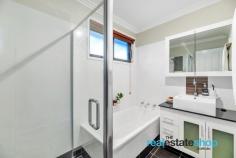  47 Bettington Cct Charnwood ACT 2615 $790,000 This beautiful three bedroom home has been stylishly renovated with contemporary finishes, ready to move straight in and enjoy. The quality renovation features polished hardwood timber flooring, double glazed tinted windows, art deco cornices, stunning external timber doors and an impressive kitchen. Any cook enthusiasts or entertainers will love this space which also flows out onto a private covered deck which can be used all year round. In addition to this, the property has a 5 star energy rating, ducted gas heating and evaporative cooling to keep you comfortable through all seasons. The property is located in a quiet cul de sac with only one adjoining neighbour on a leafy landscaped block of 803 square metres. These gardens wrap around the entire house providing extra privacy and a lush outlook from inside the property. There is lots of parking including a four car garage and four car carport. This location is conveniently positioned within walking distance to the Charnwood Shops, Charnwood Primary School, Fraser Primary School and Fraser Shops. Features: -Renovated three bedroom home -Covered deck and carport with Suntuf SunSmart roof which is hail proof and blocks heat during warmer months -Stylish renovated kitchen featuring lots of storage, island bench, breakfast bar and Ariston freestanding 5 burner cooktop and oven -Polished hardwood timber flooring -Art deco cornices -EER of 5- improved insulation and double glazed tinted windows -Three good size bedrooms, two with built in robes -Renovated bathroom and laundry -Leafy, landscaped gardens -Instant gas hot water system -Evaporative cooling -Ducted gas heating -Colorbond fences, fascias and gutters -Four car garage and four car carport with extra height for larger vehicles -Convenient location, walking distance to schools, shops, playgrounds and public transport 
