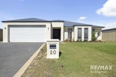  20 Cozens Rd Tapping WA 6065 High $600,000's to Mid $700,000's This stunning 4-bedroom, 2-bathroom residence is ready to move straight into & enjoy! Situated in a quiet, family friendly street with parks & transport nearby this is the one you have been waiting for! Features & benefits include: * Double door entry * Entrance hall with shoppers’ access from the garage * Home theatre * Spacious master bedrooms with large walk-in robe & ensuite with twin vanities, bath, shower & separate WC * Spacious, open plan family, meals & games areas with high ceiling * Kitchen with feature dropped ceiling, breakfast bar, pantry, dishwasher recess & stainless-steel appliances including rangehood * 3 further spacious bedrooms with built in robes * Family bathroom with shower, bath & vanity * Well-appointed laundry with walk in linen closet * 2nd WC * Ducted air conditioning * Alfresco * Generous grass area with room for a pool * Double, remote garage * Extra parking for the boat, trailer, caravan etc * Potential for side access * Large 608sqm block * Close to schools, shops, parks, transport & all other local amenities Don’t miss out! Contact Team Demo today to arrange your viewing! 