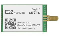  E22-400T33D SX1268 RF chip Wireless Serial Port Module new generation of LoRa wireless module 