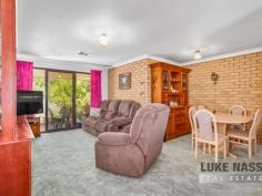  Unit 5/143 Railway Av Kelmscott WA 6111 $395,000 Just look at this roomy and well presented 3 bedroom free standing villa set right at the end of a small private complex of just 5 villas, and overlooking the open space of Tollington Park. A pretty good sized 329 sqm block as well giving you more space than the average villa for your garden and just some space around you. Parking for 2 cars no problem. Inside you have plenty of room with a large lounge and dining leading straight out to shady alfresco area. The master bedroom is extra large and boasts a semi en-suite and walk in robe as well. * Security screens all round. * Reverse cycle ducted air conditioning. * Parking for 2 cars. * 329 sqm block. * Just 150m to the train station. 