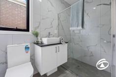  Unit 2/82 Railway Ave Garfield VIC 3814 $590,000 - $649,000 This newly constructed home is conveniently situated just minutes away from Garfield's amenities and directly opposite the V-line train station, making it ideal for commuters. It is also located next to Garfield Primary School. The well-designed floor plan features four spacious bedrooms and three bathrooms. Two of the bedrooms are master bedrooms with walk-in wardrobes and ensuites that showcase floor-to-ceiling tiles. Bedrooms three and four have built-in robes and share a central bathroom. Each bedroom is equipped with its own split system air conditioner, ensuring year-round comfort. The open-plan kitchen boasts top-of-the-line BOSCH appliances, including an electric oven, electric cooktop, range hood, dishwasher, stainless steel sink, and flick mixer taps. It seamlessly connects to a generous family living area and designated dining area that opens onto a soon-to-be-installed timber decking - an excellent space for entertaining or relaxing. Significant features of this beautiful home include stone bench tops throughout the house, a spacious butler for convenient storage solutions, a solar-boosted electric hot water system for energy efficiency, and wet areas adorned with floor-to-ceiling tiles for an appearance. The double garage under the roof line offers remote control with internal entry into the home, while an additional single lock-up garage/workshop provides secure off-street parking options. The property's low-maintenance landscaping adds to its appeal. Inspection is a must! 