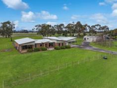  53 Walkenhorst Road Tarrington VIC 3301 $1,250,000 This one-off boutique design elegantly flows in a private U shape design with a hyper focus on centring all views towards the picture-perfect Grampian Mountain Vista’s and sweeping across the vast open space of the neighbouring farm that makes you feel like you are set on your own 100-acre oasis. Set in this exclusive Tarrington pocket on a lush 5 Acres (approx.), this exceptional home was built by the highly sought after Mackkcon Homes 13 years ago and delivers form and function as a master stroke, all while embracing a calming balance between lifestyle, self-sufficiency and an entertainer’s dream. The well-considered floorplan offers scope for Generational Living (or savvy AirBNB business), with one wing designed to easily convert into private self-contained unit (including a large Master Bedroom sized bedroom with its own private entry and front deck (including Ensuite and Walk in Robe) that flows through to a spacious living area with stunning mountain views and room for a kitchenette to easily be added without compromising on space – this once in a lifetime property is future proofed for all family dynamics and side hustles. Presented in a league of its own, this immense property secures 4 great sized bedrooms (Master with huge Walk In Robe and Ensuite – including double vanity, large shower and toilet nook), a spacious family bathroom (including bath, double vanity, corner shower and separate toilet) and a large separate study/home office. The heart of the home is captured through the contemporary clean lines of the high-end kitchen (including double sided Walk In Butler’s Pantry, 900mm freestanding Belling Cookcentre Oven with 5 burner gas cooktop, Bosch dishwasher, double stainless steel sink with designer tapware, gorgeous Island Bench with thick stone and classy water fall finishes to encapsulate the elegant breakfast bar) that takes full advantage of the uninterrupted majestic mountain views and flows effortless across to the open plan and light drenched living and dining area (including cozy wood fire), that flows out to the vast undercover decked (with no maintenance Modwood boards) Alfresco area that will have you entertaining friends and family all year round or simply relaxing and taking in your own magical views. Completed with wood fire heater, central heating and cooling, 5kw Solar System, Septic Tank, Bottled Gas, 22,000 Litre Rain Water Tank and Town Water – this exciting property may even inspire you to live off grid! The breathtaking grounds offer something for everyone, from the manicured house yard (including pop up sprinkler system, rabbit proof fencing and delightful garden beds) and incredible veggie patch (including raised garden beds, separate zoned yard and established orchard) to the separate stock paddocks (including excellent fencing, stock troughs and established trees). To round out this sensational package there is a 2 bay Carport (with direct house access through the Mud Room), a 3 bay Machinery Shed (with extra height for easy Tractor and Caravan access, plus a an oversized double lock up Garage (on Concrete with Lights, Power and plumbed in Sink) and an additional enclosed bay that is idea for a home Gym, Woodworking or a terrific separate Rumpus Room. This gorgeous design, merges the lines between family friendly oasis, tranquil lifestyle retreat and epic shedding heaven to bring you a stunning opportunity that is awe inspiring from the moment you drive down the sweeping driveway. An extremely private sanctuary like this is often sought after, but very rarely found and will capture the hearts and souls of the young and old alike. This quiet and tightly held pocket of Tarrington sets you meters to town centre, excellent schooling and peaceful walking tracks – there is only one important rule in real estate – LOCATION – and this desirable location embraces this fundamental rule with both hands. This magnificent location is only 5 minutes to Hamilton with its fabulous boutique shopping, terrific Cafes and Restaurants, a 20-minute drive to Dunkeld as the gateway to the Grampians, 45 minutes to Port Fairy beach or a 1-hour drive to Warrnambool and the start of the world-famous Great Ocean Road. What is on offer here exceeds the standard bricks and mortar and presents for you a genuine lifestyle investment for now and the future. 