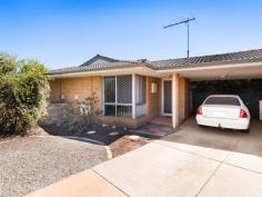  65B Maxwell St South Kalgoorlie WA 6430 $300,000 Welcome to 65b Maxwell Street, where opportunity meets simplicity. This 2-bedroom, 1-bathroom brick home is a gem for savvy investors, boasting a secure tenancy until 19/02/2025 at $530 per week, with NO STRATA FEES Inside, both bedrooms feature walk-in robes, ensuring ample storage space for tenants. The property also offers a well-appointed bathroom, a large laundry area, and evaporative cooling throughout, ensuring comfort year-round. Outside, a medium-sized grassed backyard with a convenient garden shed provides the perfect space for outdoor relaxation or entertainment. With a carport space and an additional parking space, convenience is paramount. Situated less than 1 kilometer from the nearest primary and secondary schools, this property presents an attractive option for families and professionals alike. Don't miss out on this exceptional investment opportunity. For more information or to schedule a viewing, contact Jesse Kyles, the listing agent, at 0481 991 686. Rates: $2023.28 Discover the potential of 65b Maxwell Street today! • Master bedroom and second bedroom with walk-in robes • Security screens on front and back doors and windows • Air conditioning, insulation and natural gas • Garden shed 