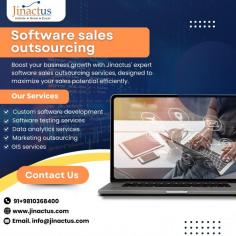  Explore the
Best Software Sales Outsourcing Services with Jinactus Consulting , your
trusted partner in driving growth and efficiency. Our expert team specializes
in best software sales outsourcing
services to deliver tailored solutions that align with your business
goals. Whether you're looking to scale your sales operations or enhance your
market reach, Jinactus provides cutting-edge strategies that ensure success.
Discover how our sales outsourcing services can streamline your processes and
maximize your ROI. Let Jinactus be your guide to achieving excellence in
software sales. 