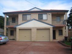 137 King Georges Rd Wiley Park NSW 2195 
 Modern jumbo sized 4 bedroom duplex spanning on two sundrenched 
levels and minutes to trains, parks, schools and Roselands Shops. This 
brick duplex offers; 

 -3 large bedrooms upstairs with built-in wardrobes, an
 en-suite in the main and a balcony in the 3rd room,
 and one bedroom downstairs
 -Modern gas kitchen and large lounge with dining area
 -Tile floors downstairs and carpet floors upstairs,
 -Two modern bathrooms plus extra WC
 -Internal laundry and large private rear yard for outdoor entertaining
 -Security alarm and a lock up garage
 -Minutes to train station, schools, and shops 
 