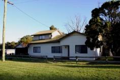 130 Greenham Street Dartmoor VIC 3304 130 Greenham Street Dartmoor VIC 3304 3 B/R with built-ins Size House approx. 155m2 living ground floor plus upstairs games room, Vinyl weatherboard clad on approx 4729m2 (1.16 acres) land. Kitchen LPG gas stove and huge walk-in pantry Aluminium windows, galvanised roof, slow combustion wood heater, air-conditioning to games room. Satellite dish- Double garage attached to house approx. 5.6m (W) x 6.2m (D) Separate double tilt door galvanised garage approx. 6m x 12.4m Garden & lawn watered via an electric pump from a "spring" Separate pressure pump providing rainwater to the house from 45,460L (10,000gal) concrete tank Large aviary with frog pond, chook house and secure dog kennel Plus 3 large wood sheds A tranquil location in the paradise of Dartmoor set near the Glenelg River and close to the Lower Glenelg, Cobboboonee National Parks and the Great South West Walk. River Fishing on the Glenelg River - sea is approx.47km away at Nelson 