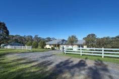  Lot 4 Bromeliad Road   Stroud   NSW   2425 -Three queen-size bedrooms, two with BIR's and Master with verandah access -Garage/shed with roller door access, concrete floor, power and workshop -Heated in-ground saltwater swimming pool in garden setting   