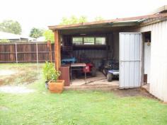  8 Heading Street Murgon QLD 4605 Number of bedrooms : 3  Number of bathrooms : 1  Number of toilets : 1 Hot water type : Electric   3 bedrooms, 2 sleepout, lounge, kitchen, carport, single garage, fully fenced, walking distance to golf course, long term tenants presently renting at $190 p.w. 