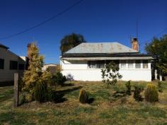  122 Pierce Street WELLINGTON NSW 2820 It's got the lot, it just needs some attention. This home comprises 2/3 bedrooms, a large kitchen, lounge and dining. It has an outside laundry with an extra outside toilet. Gas cooking and hot water with 2 gas outlets for heating and a slow combustion fire.   