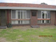  4/78 ROBERTS ROAD RIVERVALE WA 6103 2 Bedroom, 1 Bathroom, separate Lounge, Kitchen. 
 Small easy care Backyard. 
