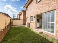  7/40 Elizabeth Street Granville NSW 2142 AUCTION THIS SATURDAY !"IMMACULATE 3 BEDDA - WALK TO STATION!" Buyers Range Offers over $530,000 We invite you to come & inspect this fantastic 3 bedroom townhouse. With not a cent to send approximately only 700m walk to granville station. This is truly a rare find. Features include: * 3 great size bedrooms, all with builtins * Gas cooking, separate lounge & dining, totaling 3 toilets * Large main bedroom with ensuite & builtin * Tiled floors downstairs, new carpet upstairs * New oven, new hot water system, new blinds, freshly painted * Alarm, remote control drive through garage, parking for 2 * Private sun drenched grass court yard * Small complex of 8, walk to TAFE, Woolworth's & station * Genuine sale & great opportunity. Don't miss out! Strata $367 Water $300 Council $300 Rent $470 