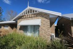 11/28 Mortimer St Mudgee NSW 2850 Located in East Mudgee only a short stroll to the Mudgee CBD is this stylish and sophisticated over 55s two bedroom villa. Set back from the road in a quiet and private setting the villa has lovely fixtures and fittings throughout. Two good sized bedrooms with built in cupboards and large full bathroom is set between them. The open plan of the villa promotes space and the North facing living area is bathed in daytime sunshine. The kitchen has excellent storage and hard wearing stone bench tops. An internal laundry with backyard access also comprises a second toilet and internal access to the single lock up garage with automatic door. Reverse cycle ducted air conditioning is available and services the entire villa. A neat and tidy yard with established gardens and a covered outdoor entertaining area with room for the BBQ and table and chairs. Adjacent to the villa is a common area to entertain guests and it is a short walk to the banks of the Cudgegong river. Well built and located to town, these villas are well designed and provide a real sense of community. Make this villa yours by arranging an inspection and seeing the benefits of Heaton Park for yourself. Property Details Bedrooms        2 Bathrooms        1 Garages        1 Agent Details      Trent Robertson Real Estate Sales Mobile - 0429 434 910      Kelly Dray Real Estate Sales Mobile - 0418 640 812