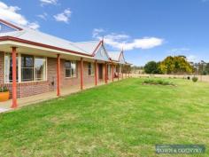 11247 New England Highway, ARMIDALE NSW 2350 * Approximately 6 years young and featuring a solar passive design with open plan living & north facing windows. * Located (approx) 7km from town center on 5 Acres (approx) with feature brick entry & tree lined drive * Country style kitchen with Asko dishwasher, Smeg oven and rangehood. * Norseman wood heater in main living area. * Ducted reverse cycle air conditioning throughout home. * Large hallway & formal entry a feature. * 4 double beds all with builtins, main with ensuite & walkin. * 5th bedroom is a double in size and could also be a home office. * Media room or 2nd living gives the kids room to move. * Double lock up brick garage with undercover breezeway to house. * Large main bathroom including a huge bath tub. * Fencing in excellent condition, all internal & external fencing stock proof. * Western undercover BBQ area w cafe blinds. 