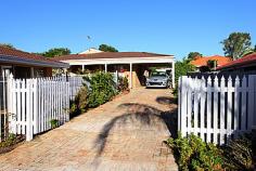  7B Links Road, ARDROSS WA 6153 Delightful light and bright three bedroom, two bathroom, rear strata home (no common walls). Comprising of separate spacious lounge room, separate family/meals area, open plan kitchen with gas cooking, dishwasher and ample cupboard/bench space, third shower to laundry area and side outdoor entertaining area. So many features including full air-conditioning throughout, gas heating and gas bayonet, security screens, lovely cream marble tiles to living areas, walk in robe to main bedroom, single carport with ample off road parking available, easy to maintain gardens and large vegetable patch... 