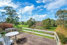  699 Mooreville Rd Mooreville TAS 7321 TYPICAL AUSSIE SETTING Set amongst the gum trees stands this very well built brick and tile home on approx 1.7 ha (4.2 acres) with a spring fed dam on the eastern boundary, very good fencing and grazing land plus friendly neighbours waiting to make you feel very welcome. The residence features 3 bedrooms all with robes, master with ensuite, very neat bathroom, quality built kitchen with an abundance of bench space, dining/family room opening onto large deck sunny lounge plus storage/office and single garage and carport downstairs. With near level lawns and gardens surrounding the home plus double garage size workshop with a wood heater in the man cave. Many boxes will be ticked after inspecting this typical Aussie style rural residential property. 