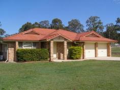  5 Kauri Ct Cedar Vale QLD 4285 - 4 bed or 3 plus study - 2 bathrooms with spa ensuite - Massive kitchen with walk in panty - 2 large living areas - In-ground salt water pool - Double bay shed plus carport and fully fenced. 