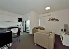  16/6 Points Way Cockburn Central WA 6164 Need to commute to work? This apartment is an excellent base for you to live comfortably and conveniently. With the opportunity to buy the property furnished, you can move right in. This wheelchair friendly 2 x 1 apartment has 2 Queen sized bedrooms with triple build-in-robes. The property features: - Open plan living space - Fitted kitchen with fridge recess and pantry - Closed off laundry unit - Larger than average shower room - Alfresco Balcony - Reverse cycle AC Unit - Intercom security system - Elevator to all floors - Allocated parking Located just across the street from the Cockburn Central Train Station, makes this property perfect for commuters. Also convenient for the newly proposed Fremantle Dockers Stadium and one of the largest shopping precincts in the South West. This property currently achieves $600 per week rent so it's also a great investment opportunity. Built in 2013. 