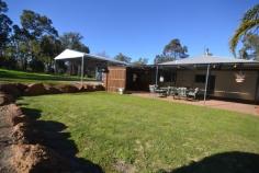  
 
 BRING THE HORSE AND THE KIDS 
 
 
 
 
 
 
 This large hardy plank and iron 
homestead is the ideal family home, it has 4 bedrooms plus a study, two
 modern Bathrooms, enormous open plan living area and more.

Outside is a large patio with bar and a landscaped pool area . If you 
need sheds there are plenty, 4 garages plus workshop, carports and a 
studio. All situated on 5 pasture acres just a short drive from Chidlow.


> Lovely 4/5 Bed H/P/I Home
> 4x Garage + Workshop
> 2 Modern Bath, Huge Laundry
> Enormous Open Living
> 5 Pasture Acres, 3 Carports
> Bore, Tanks, Landscaped Pool
 