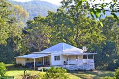  1 Upper Coopers Creek Rd Upper Coopers Creek NSW 2482 Adjoining National Park & Wanganui Gorge is this 33 acre property fronting a long wide creek with multiple water holes - less than 5 minutes walk from 2 of the dwellings. With a charming 2 bedroom Queenslander with glorious northerly views, a shabby artists shack overhanging the most magical rainforest & alongside where the waterfalls spill into the beginning of the beautiful Upper Coopers Creek. At the highest point of the property where the views are nothing short of magnificent, the third cabin is positioned adjacent to nature and glorious open lawns. With an orchard boasting a variety of fruit trees including lychees, mangoes and guava and pockets of cleared land, unspoilt rainforest and old growth forest, this amazing property must be seen to be believed! 