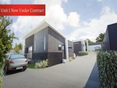  2/15 Munford Street KINGS MEADOWS Tas 7249 Tas City Building has nearly completed construction of two trendy designed units sure to impress! With Unit 1 priced at $279,000 and Unit 2 $299,000 the opportunity to break into the market or downsize has never been better. Unit 2 is now approx. 85% complete and should be finished early October! Unit 2 Features:  - 3 Bedrooms all with built ins and an ensuite off the master bedroom.  - Open plan living/kitchen and dining area.  - Separate bathroom & Laundry areas.  - Private yards and large deck.  - Double garage with internal access.  - Landscaped 