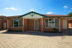  5/39 Cyril St Bassendean WA 6054 GREAT BEGINNINGS This fresh and modern freestanding 3 bedroom villa is not to be missed!! Complete with a semi ensuite, separate entry, lounge and small family room, built in robes, gas appliances, lock up carport with remote door and parking for 2 cars and a gabled patio perfect for entertaining family and friends. Close to train, shops and airport makes this the ideal home for anyone! (Leased until APRIL 2015) *Built 1995 *Security screens *Air conditioner  *Lock up carport *2 car bays *Semi ensuite *Block size 268m2  *Unit size 110m2 	 