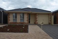 28 Valiant Rd Munno Para West SA 5115 BRAND NEW - IDEAL LOW MAINTENANCE HOME - DUCTED A/C! *** OPEN HOUSE SATURDAY 13TH SEPTEMBER 11.30AM - 12.00PM *** A brand new home that has been finished of beautifully. Consists of: * Spacious main bedroom plus walk-in robe and ensuite. * Plus 2 good size bedrooms, both with built-in robes * Sparkling new kitchen with gas cooking & dishwasher * Large open plan living / dining * Three way bathroom * Easy care floorboards to living area and hallway * Single garage with auto roller door and internal access * Low maintenance rear yard with large paved area - ideal for enjoying those summer BBQs. Also features ducted reverse cycle air conditioning throughout. NOTE FLOORPLAN ATTACHED IS INDICATIVE ONLY - this property is a mirror image of the floorplan and does only have a single garage. Also Bed 2 and Bed 3 both have built-ins which are not show on the floorplan. Sorry no pets. Contact Cheryl on 8404 3111for further details. Inspections Saturday 13 September, 11:30am - 12:00pm 