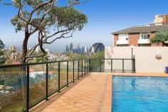  7c/50 Whaling Rd North Sydney NSW 2060 Price : 	 Auction 10/9/14 Property Type : 	 Apartment Sale : 	 Auction Auction Date : 	 Wednesday 10th September 2014 Auction Time 	 6:00 PM Auction Place : 	 Northbridge Golf Club District & Harbour Views - North Aspect 2 1 1 Move onto the 7th floor of the landmark 'Holmsdale Towers' and enjoy sensational 180 degree district and harbour views. This light filled, North facing apartment enjoys all year sunshine and benefits from cooling summer breezes. 2 double bedrooms with built-ins Light filled recently renovated kitchen Large sundrenched open planned living/dining opening onto balcony Large Bathroom (with separate shower & bath), internal laundry Secure car space and storage cage This well maintained building's amenities include: full intercom security, onsite manager, indoor (heated) and outdoor pool, sauna, games room, manicured gardens/lawns and BBQ facilities. Conveniently located just a short stroll to North Sydney CBD, cafes, shops, train and ferries. Approximate size: Internal (including balcony) 91.2sqm Car space & storage area: 14.9sqm Total area on title: 106.1sqm Approximate outgoings: Strata levies: $1,441.36pq Council Rates: $209pq  Water Rates: $180pq  Inspect: Saturday & Wednesdays 10.30am-11.00am Auction: Wednesday 10th September 6pm at Northridge Golf Club Enquiries: Craig Taylor 0414 754 563 